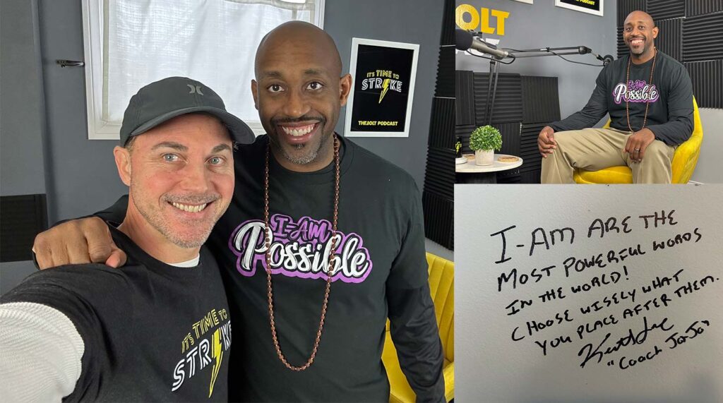 Todd Bertsch & Kenneth Smith in the BOLT Podcast Studio