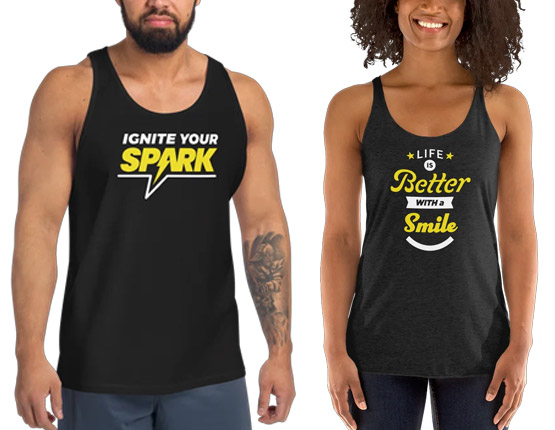 men and womens tank tops