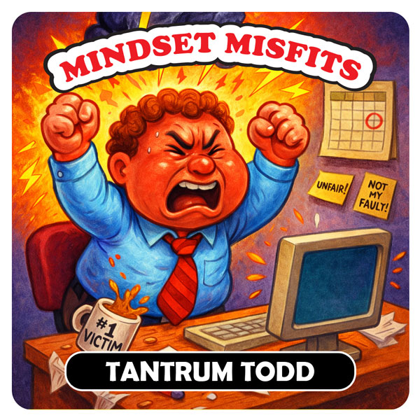 Mindset Misfits - Tantrum Todd - Card Front