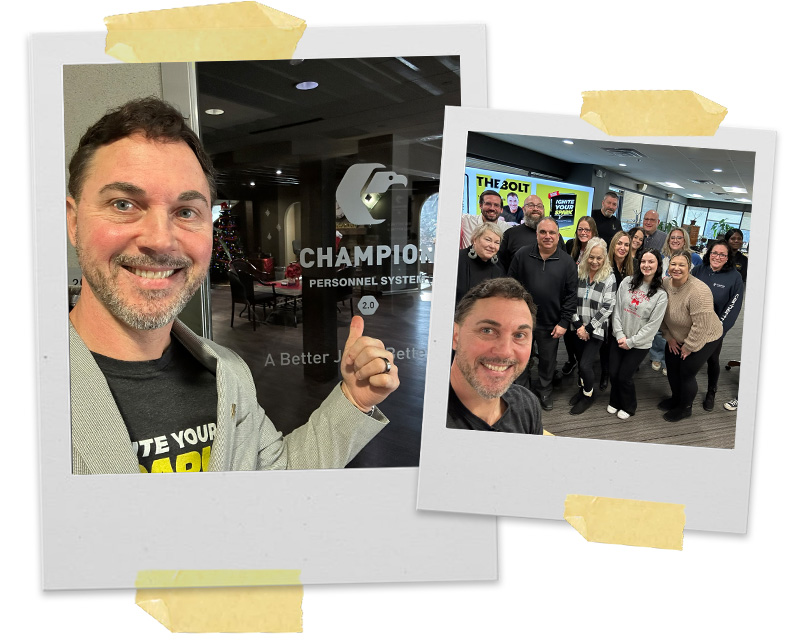 Todd Bertsch - Mental Fitness Coach with Champion Personnel Team