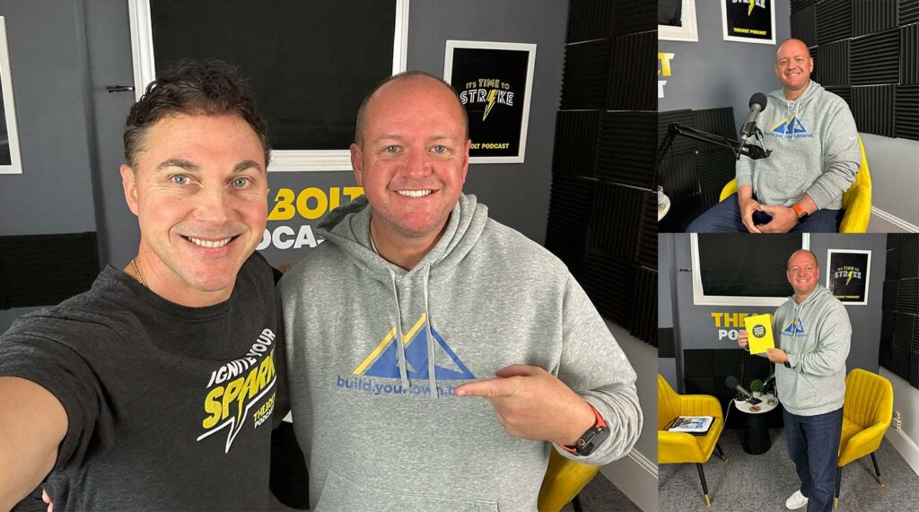Todd Bertsch & Jason Zygadlo in the BOLT podcast studio