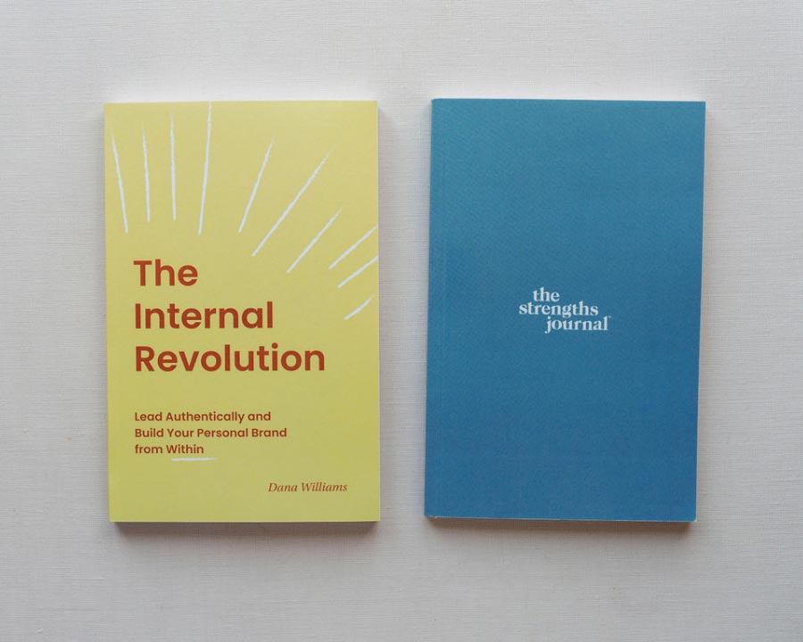 The Internal Revolution Book and The Strengths Journal by Dana Williams